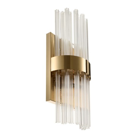 Lampa ścienna MIRACOLO złota 50 cm