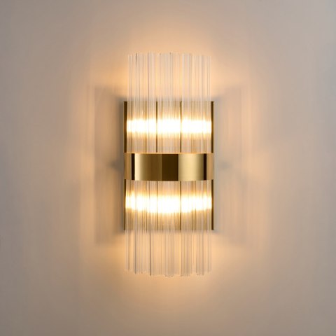 Lampa ścienna MIRACOLO złota 50 cm