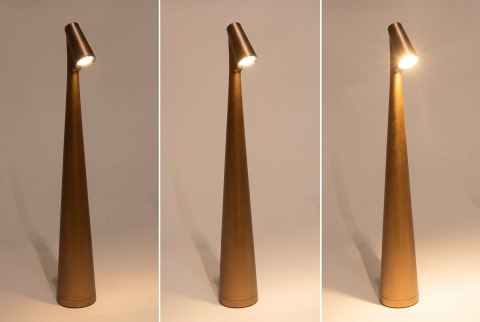 Lampka biurkowa / ogrodowa SHP SLIM brązowa