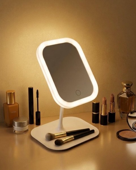 Lustro do makijażu SHP FANCY LED białe