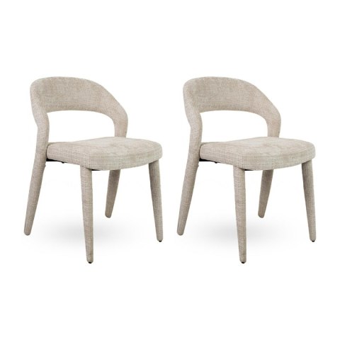 MaMaison zestaw 2 krzeseł KOS beżowy
