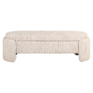 RICHMOND ławka Cupid ze schowkiem beżowa - beige angora