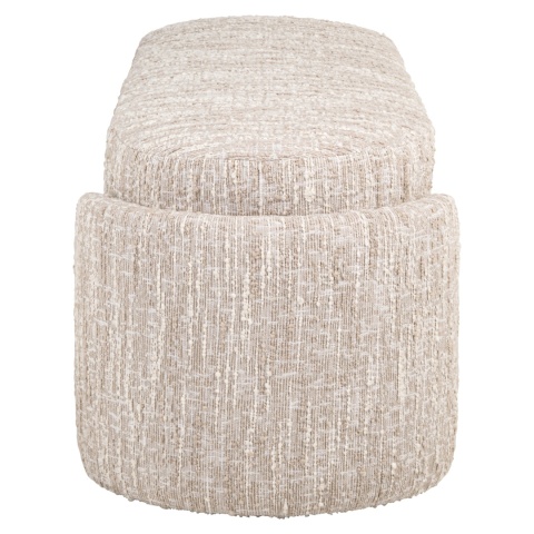 RICHMOND ławka Cupid ze schowkiem beżowa - beige angora