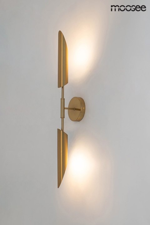 MOOSEE zestaw 2 lamp ściennych LOCCA złoty