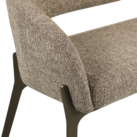 RICHMOND ławka do jadalni KENZI 210 - brown tweed