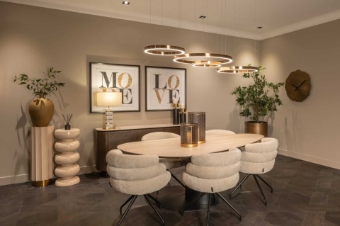 RICHMOND stół jadalniany RITZ 220 brązowy