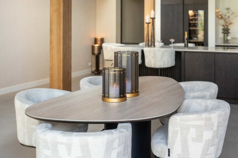 RICHMOND stół jadalniany RITZ 220 brązowy