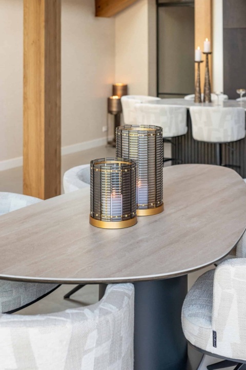 RICHMOND stół jadalniany RITZ 220 brązowy