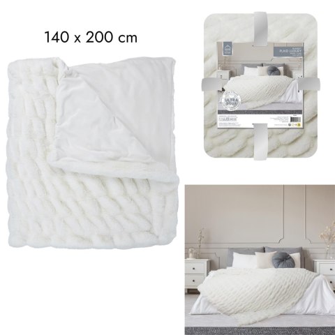 Koc Furry Luxury biały Koc Furry Luxury biały