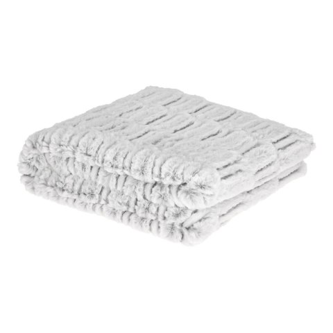 Koc Plush Grey 180x130 cm Koc Plush Grey 180x130 cm