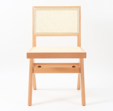 Krzesło BOHO bukowe w kolorze naturalnym