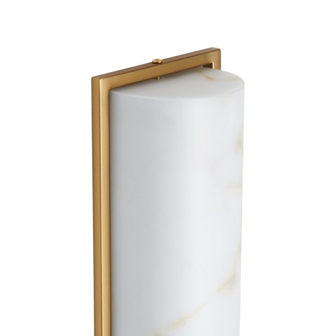 Lampa ścienna MURO LED biały marmur 66 cm