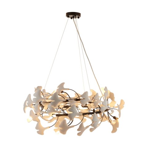 Lampa wisząca BOTANIKA czarno biała 80 cm