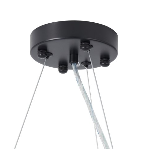 Lampa wisząca BOTANIKA czarno biała 80 cm