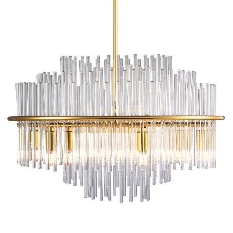 Lampa wisząca LUXORIA złota 50*35 cm