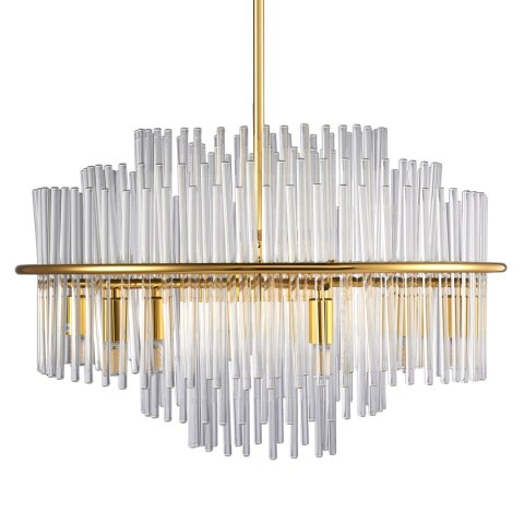 Lampa wisząca LUXORIA złota 50*35 cm