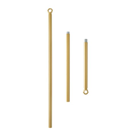 Lampa wisząca MODERN ORCHID-9 złoto szara 150 cm