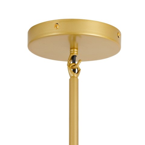 Lampa wisząca MODERN ORCHID-9 złoto szara 150 cm