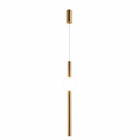 Lampa wisząca O-LINE LED 63 cm złoty połysk