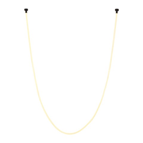 Lampa wisząca SNAKE LED wąż ledowy czarna 500 cm