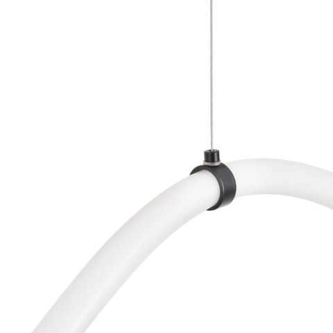 Lampa wisząca SNAKE LED wąż ledowy czarna 500 cm