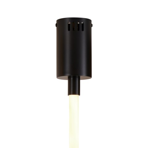 Lampa wisząca SNAKE LED wąż ledowy czarna 500 cm