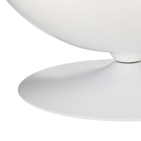 Fotel Ovalia Chair biało czerwony