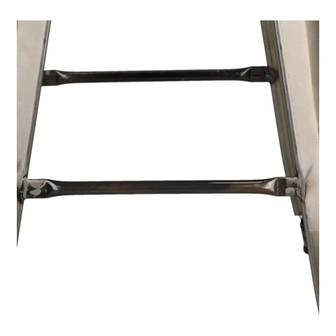 Hoker Paris 66cm metaliczny inspirowany Tolix