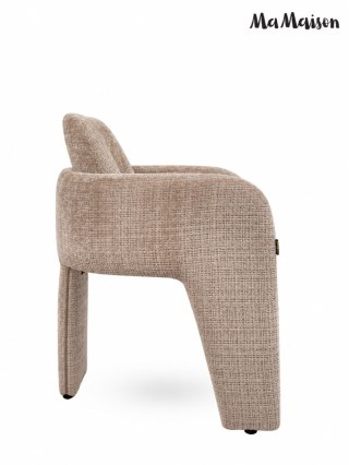 MaMaison krzesło LAUREN beżowe / taupe