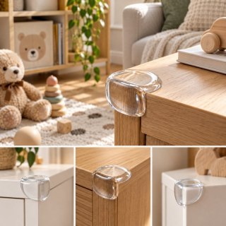 Zestaw 10 sztuk zabezpieczeń narożnika SHP Child Protect CORNER