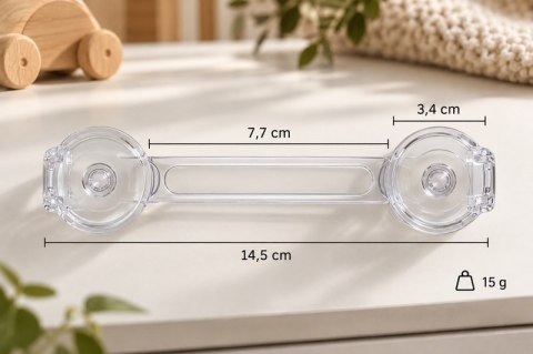 Zestaw 5 sztuk zabezpieczeń drzwiczek SHP Child Protect DOORS
