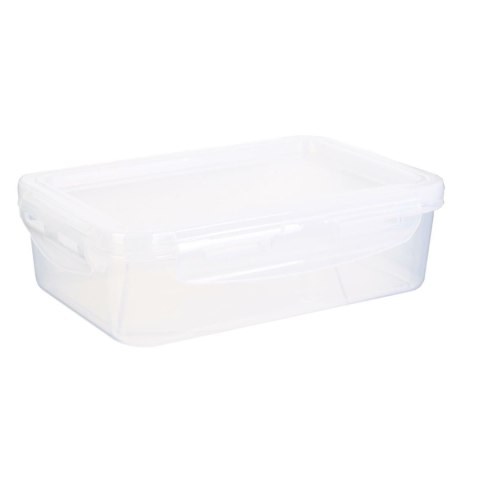 Lunch box z elastyczną pokrywą transparentny Lunch box z elastyczną pokrywą transparentny
