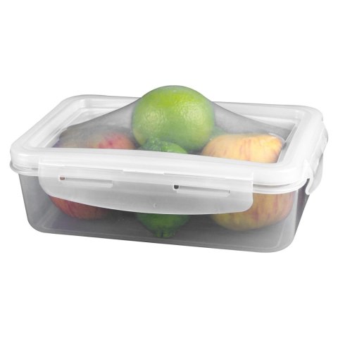 Lunch box z elastyczną pokrywą transparentny Lunch box z elastyczną pokrywą transparentny