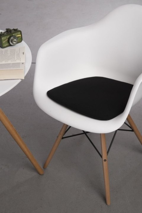 Poduszka na krzesło Arm Chair czarna Poduszka na krzesło Arm Chair czarna