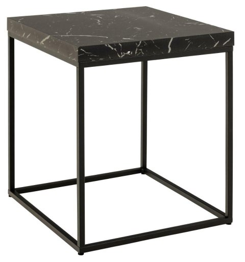 Stolik Barossa 40x40cm czarny marmur Stolik Barossa 40x40cm czarny marmur