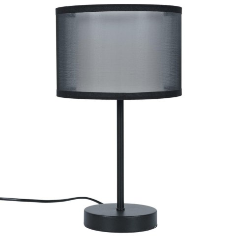 Lampa stołowa z podwójnym kloszem szara Lampa stołowa z podwójnym kloszem szara