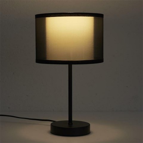 Lampa stołowa z podwójnym kloszem szara Lampa stołowa z podwójnym kloszem szara