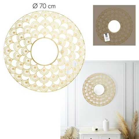 Lustro Mandala 70cm złota Lustro Mandala 70cm złota