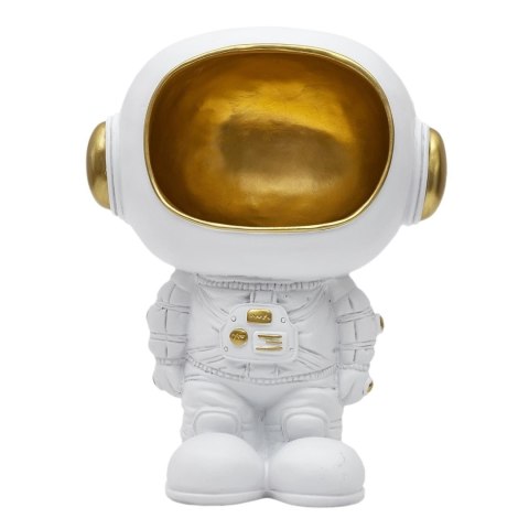 Figurka Astronauta z funkcją przechowywania biała/złota Figurka Astronauta z funkcją przechowywania biała/złota