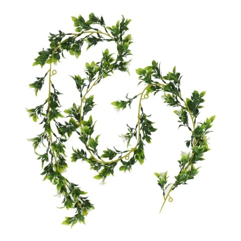 Girlanda ze sztucznych roślin białe drobne kwiatki Girlanda ze sztucznych roślin białe drobne kwiatki