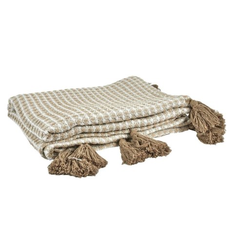 Koc/ Pled Honeycomb beżowy120x150cm Koc/ Pled Honeycomb beżowy120x150cm
