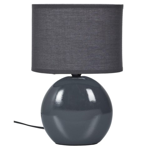 Lampa ceramiczna owalna grafitowa Lampa ceramiczna owalna grafitowa