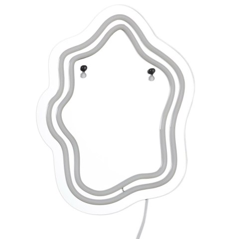 Lustro LED z neonowym oświetleniem Lustro LED z neonowym oświetleniem