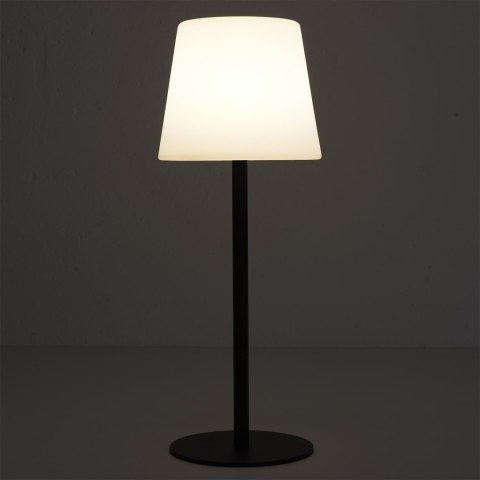 Lampa stołowa USB czarna