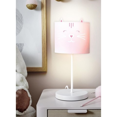 Lampka nocna dziecięca Kot różowa Lampka nocna dziecięca Kot różowa
