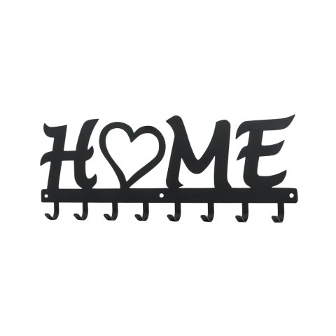 Wieszak ścienny Home czarny Wieszak ścienny Home czarny