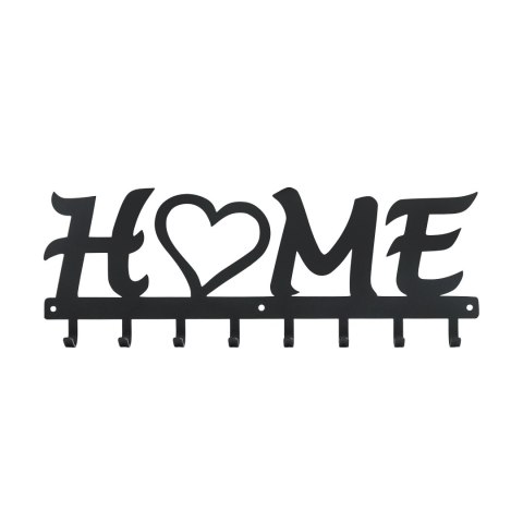 Wieszak ścienny Home czarny Wieszak ścienny Home czarny