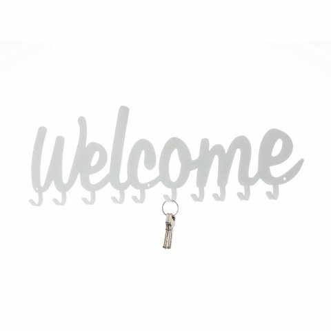 Wieszak ścienny Welcome biały Wieszak ścienny Welcome biały