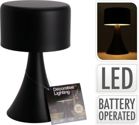 Lampa stołowa Tirset LED czarna Lampa stołowa Tirset LED czarna