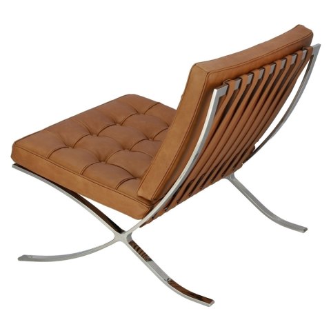 Fotel BA1 brązowy jasny vintage Fotel BA1 brązowy jasny vintage